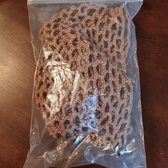 New Bohohemin Khaki Crochet Fringe Skirt Swimsuit Cover Up - Picture 8 of 9